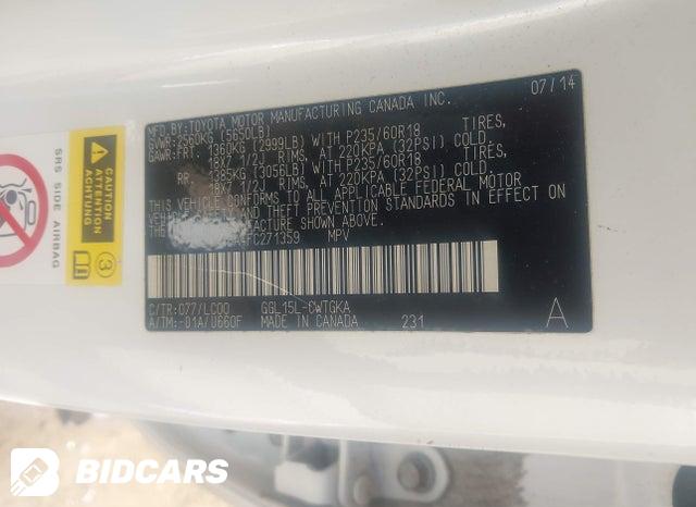 2T2BK1BA4FC271359 2015 Lexus RX photo no. 9