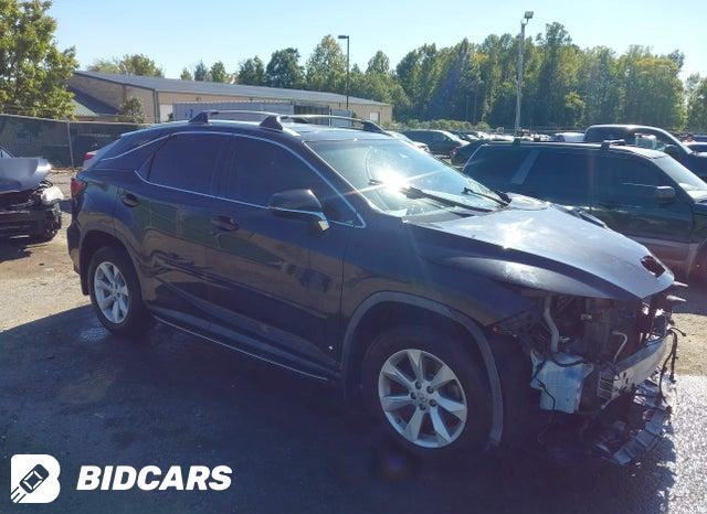 2017 Lexus RX — VIN 2T2BZMCAXHC095822, şəkil 1