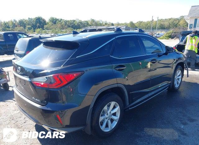 2017 Lexus RX — VIN 2T2BZMCAXHC095822, şəkil 4