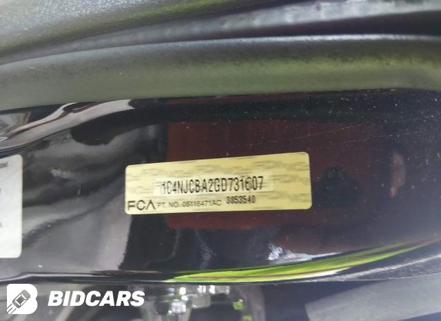 2016 Jeep Compass — VIN 1C4NJCBA2GD731607, şəkil 9