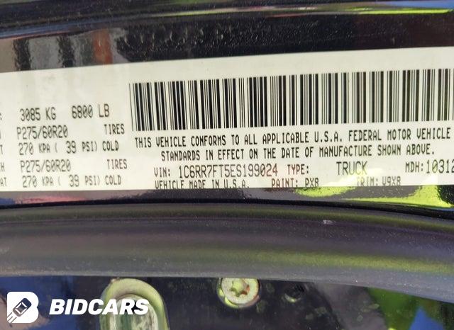 1C6RR7FT5ES199024 2014 RAM 1500 photo no. 9