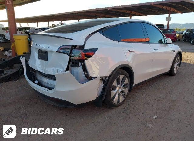 2022 Tesla MODEL Y — VIN 7SAYGDEF4NF347314, şəkil 4