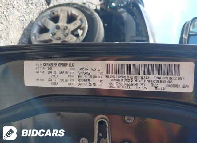 1D7RV1CT4BS506190 2011 RAM RAM 1500 photo no. 9