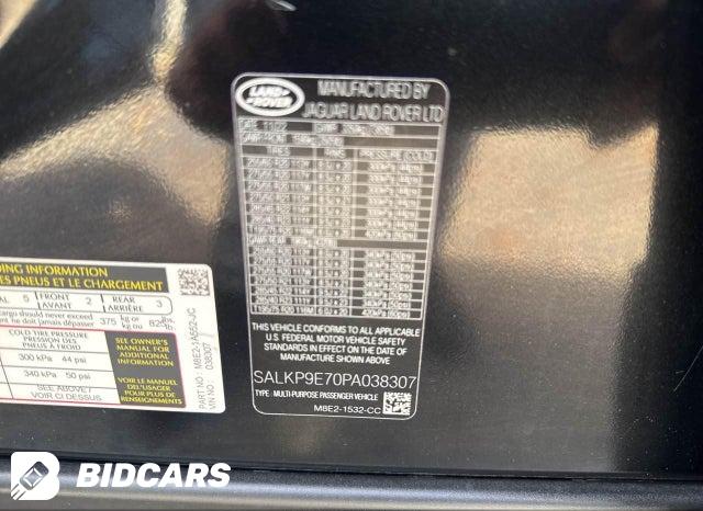 2023 Land Rover Range Rover — VIN SALKP9E70PA038307, şəkil 9