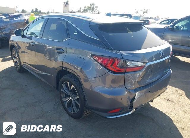 2022 Lexus RX — VIN 2T2HGMDA8NC074803, şəkil 3