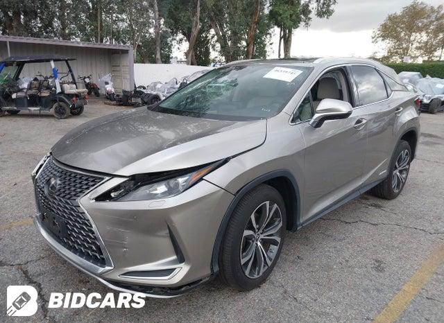 2021 Lexus RX — VIN 2T2HGMDA2MC064038, şəkil 2
