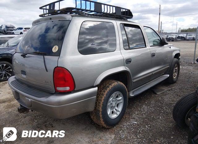 1B4HS28N91F549233 2001 Dodge Durango photo no. 4