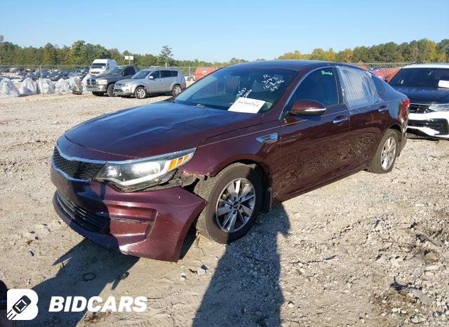 2016 KIA Optima — VIN 5XXGT4L39GG100206, şəkil 2