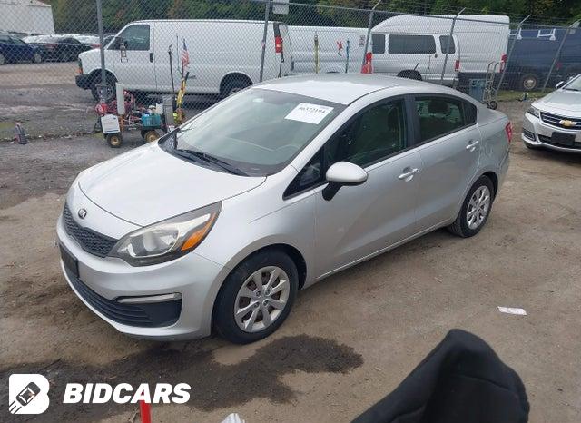 2016 KIA Rio — VIN KNADM4A33G6652122, şəkil 2