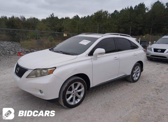 2T2ZK1BA7BC057765 2011 Lexus RX photo no. 2