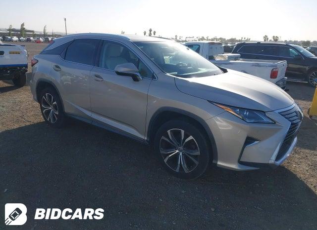 2017 Lexus RX — VIN 2T2ZZMCA6HC080099, şəkil 1