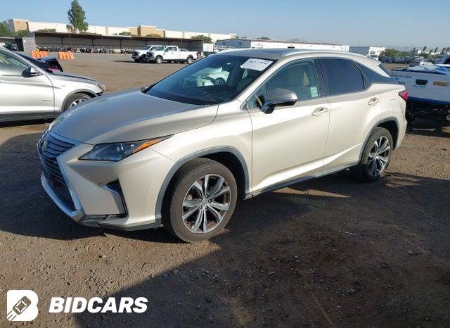 2017 Lexus RX — VIN 2T2ZZMCA6HC080099, şəkil 2
