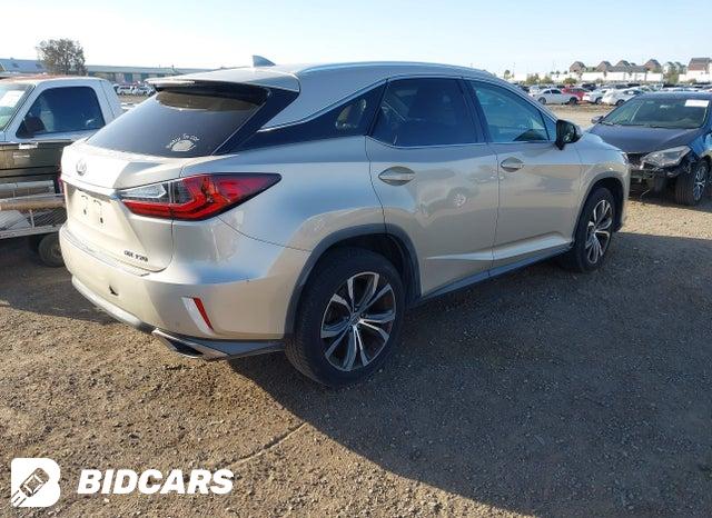 2017 Lexus RX — VIN 2T2ZZMCA6HC080099, şəkil 4
