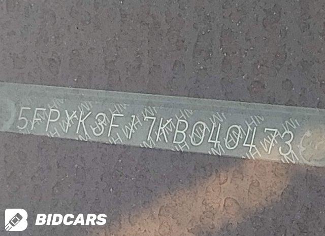 2019 Honda Ridgeline — VIN 5FPYK3F17KB040473, şəkil 19