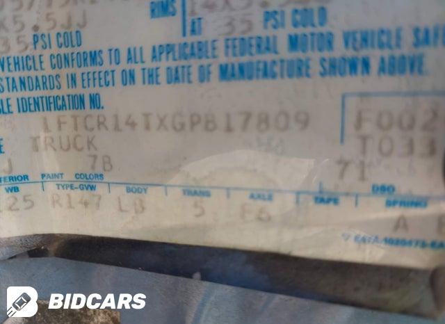 1FTCR14TXGPB17809 1986 Ford Ranger photo no. 9