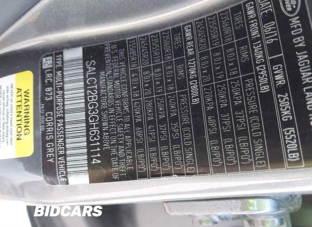 2016 Land Rover Discovery — VIN SALCT2BG3GH631114, фото 9