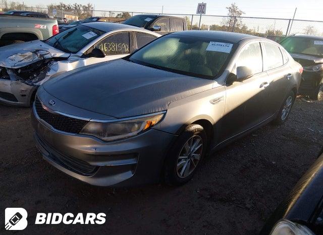 2016 KIA Optima — VIN 5XXGT4L39GG116258, şəkil 2