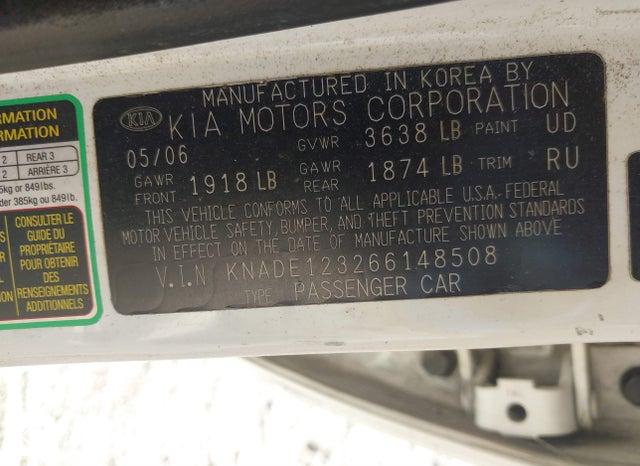 KNADE123266148508 2006 KIA Rio photo no. 9
