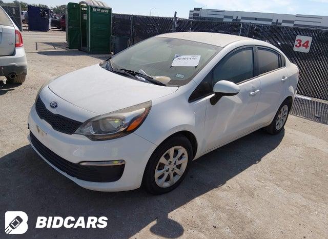 2016 KIA Rio — VIN KNADM4A34G6597681, şəkil 2