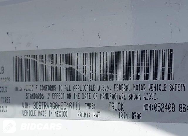 2017 RAM Promaster — VIN 3C6TRVAG0HE546111, şəkil 9