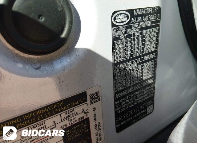2020 Land Rover Range Rover — VIN SALYB2EX7LA272857, şəkil 9