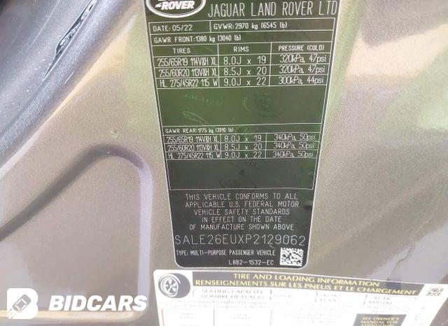 2023 Land Rover Defender — VIN SALE26EUXP2129062, фото 9