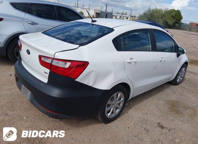 2016 KIA Rio — VIN KNADM4A39G6678515, şəkil 4