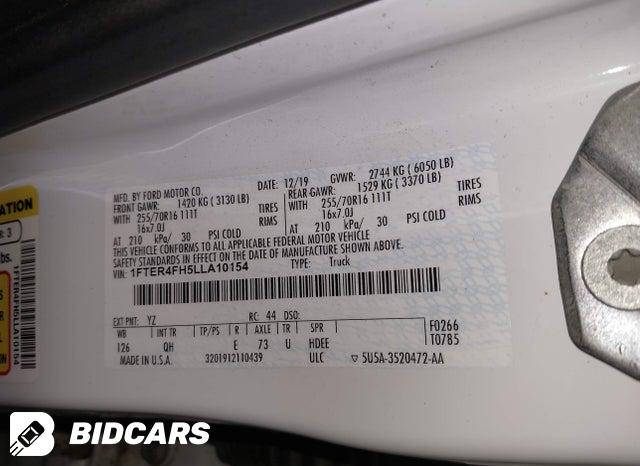 2020 Ford Ranger — VIN 1FTER4FH5LLA10154, şəkil 9