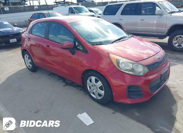 2017 KIA Rio — VIN KNADM5A32H6036922, şəkil 1