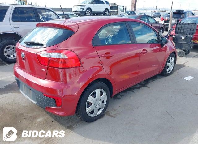 2017 KIA Rio — VIN KNADM5A32H6036922, şəkil 4
