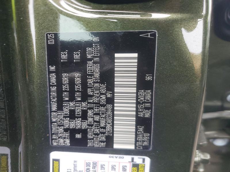 2T2BBMCA8SC084488 2025 Lexus RX photo no. 13