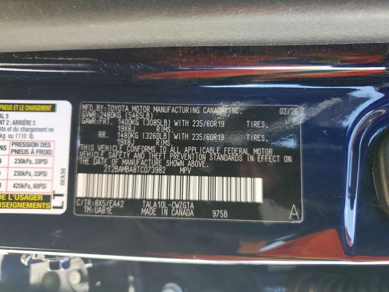 2T2BAMBA8TC073982 2026 Lexus RX photo no. 13