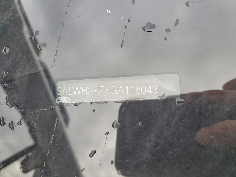 SALWR2PFXGA118043 2016 Land Rover Range Rover photo no. 14