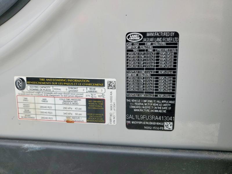SAL1L9FU3RA413041 2024 Land Rover Range Rover photo no. 14
