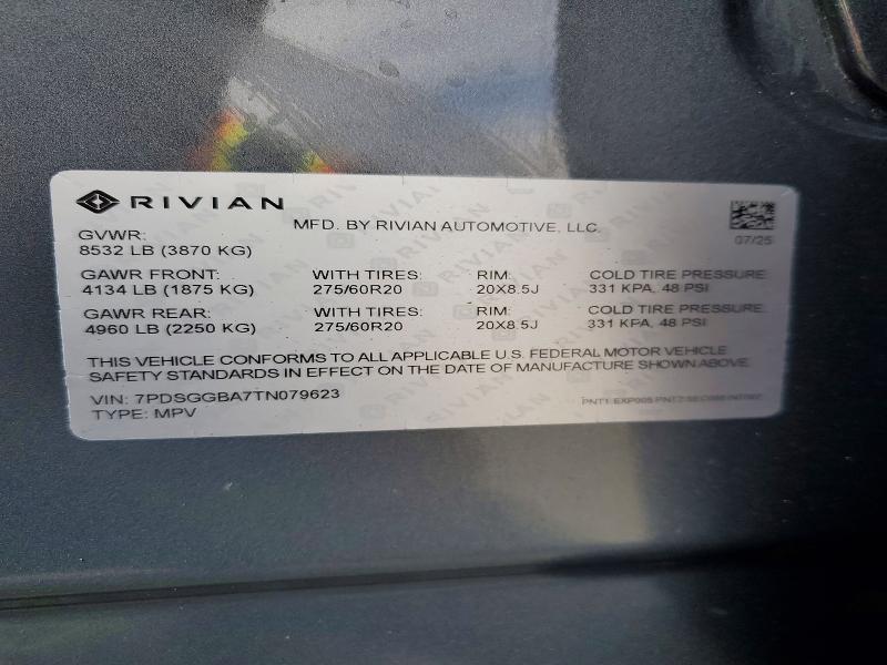 7PDSGGBA7TN079623 2026 Rivian R1S photo no. 13
