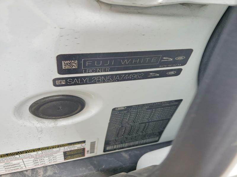 SALYL2RN5JA744962 2018 Land Rover Range Rover photo no. 13