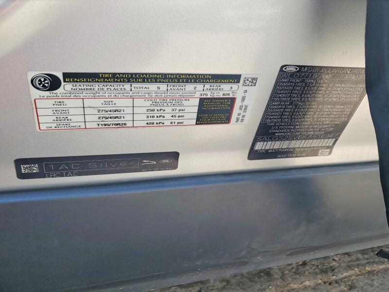 SALGS2SV6KA516947 2019 Land Rover Range Rover photo no. 13