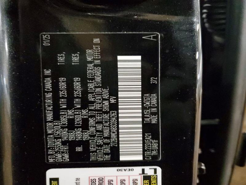 2T2BAMCA8SC094263 2025 Lexus RX photo no. 14