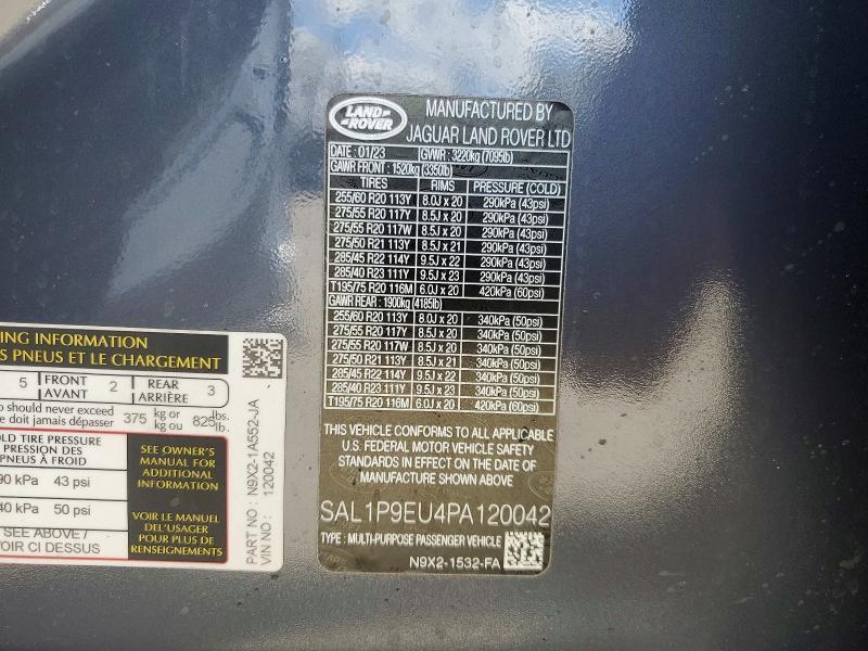 SAL1P9EU4PA120042 2023 Land Rover Range Rover photo no. 13