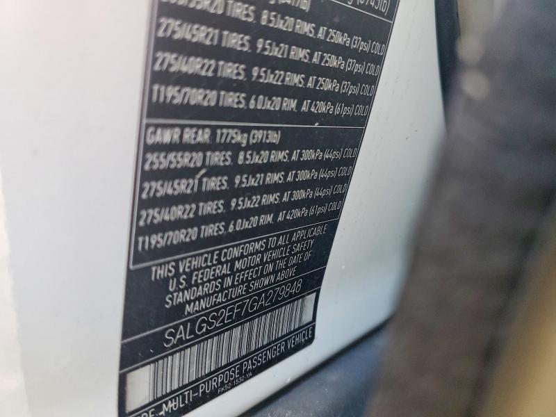 SALGS2EF7GA279848 2016 Land Rover Range Rover photo no. 13