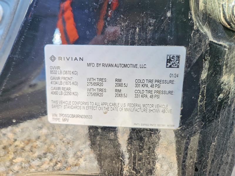 7PDSGCBA9RN036533 2024 Rivian R1S photo no. 14