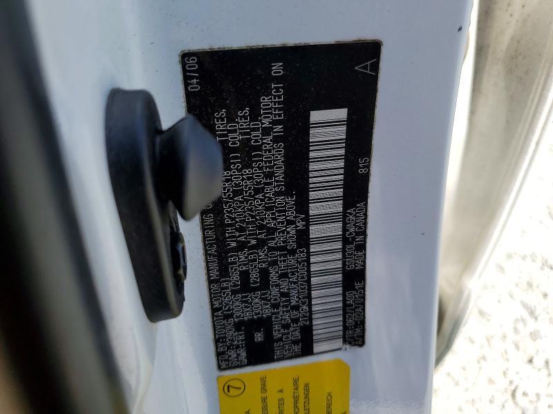 2T2GK31U37C005183 2007 Lexus RX photo no. 13