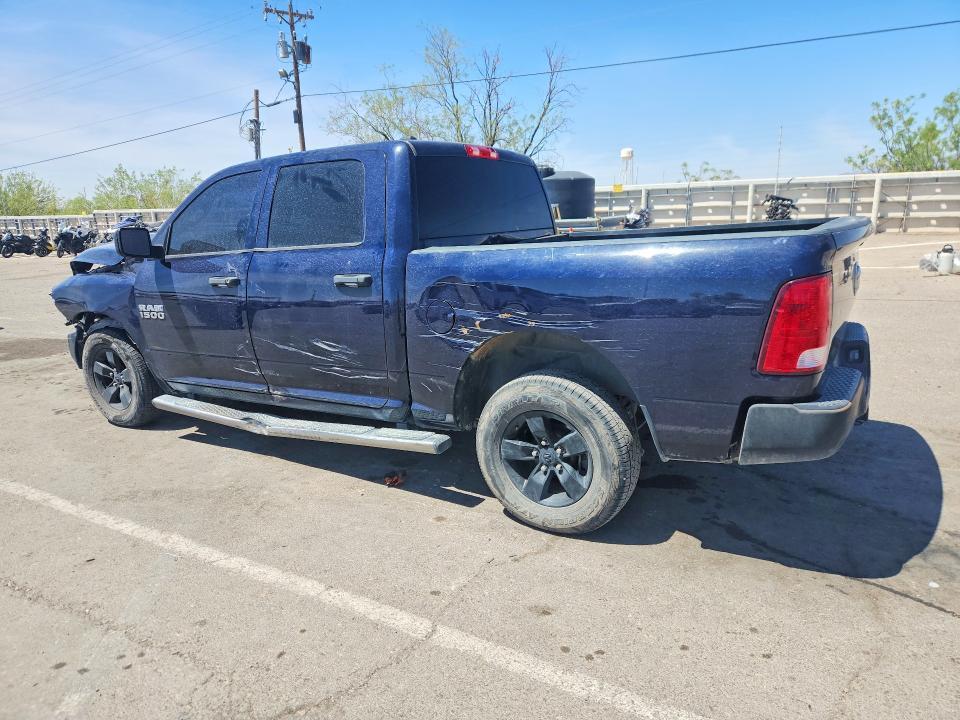 2018 RAM 1500 — VIN 1C6RR6KG3JS166133, şəkil 2