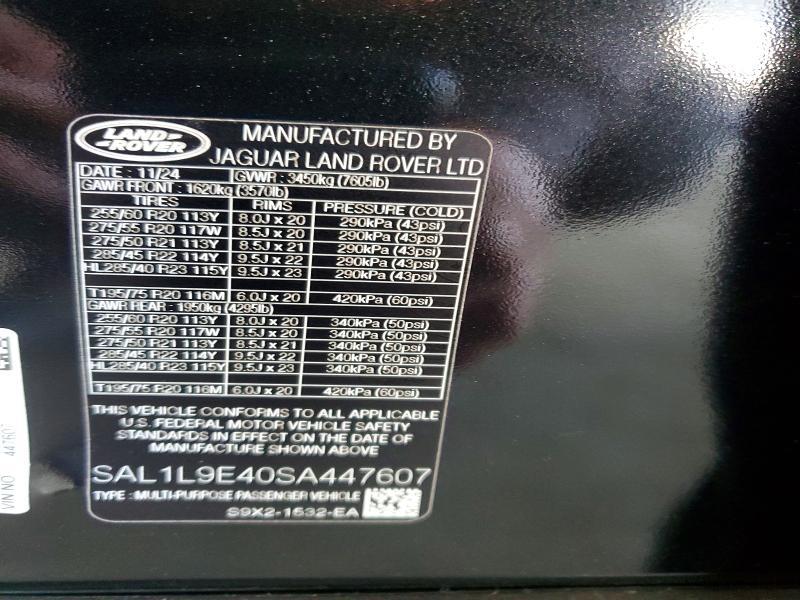 SAL1L9E40SA447607 2025 Land Rover Range Rover photo no. 13