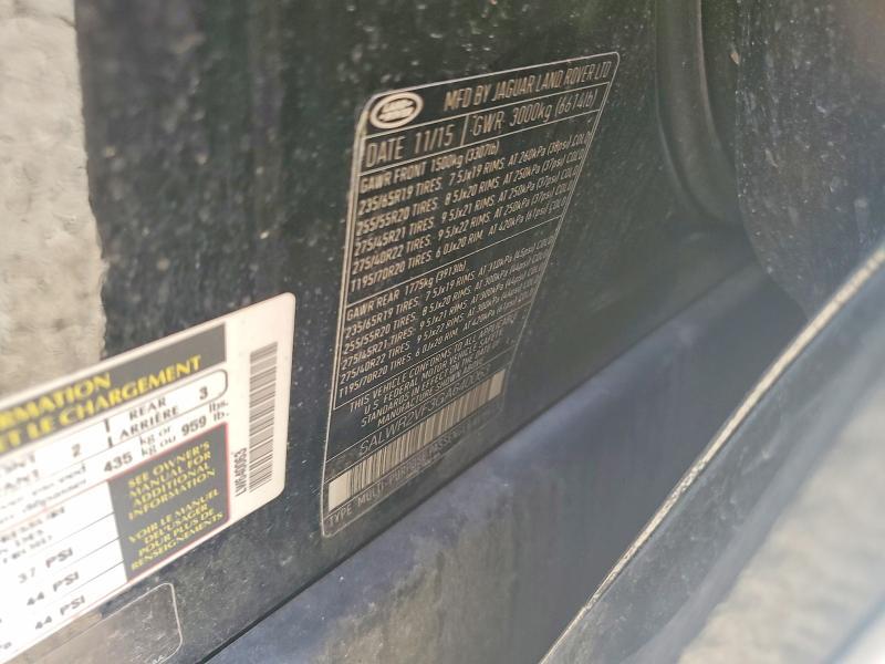 SALWR2VF3GA640063 2016 Land Rover Range Rover photo no. 13