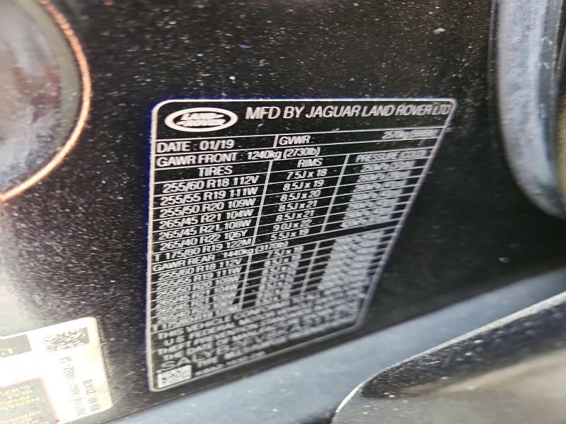 SALYB2FV8KA211478 2019 Land Rover Range Rover photo no. 13