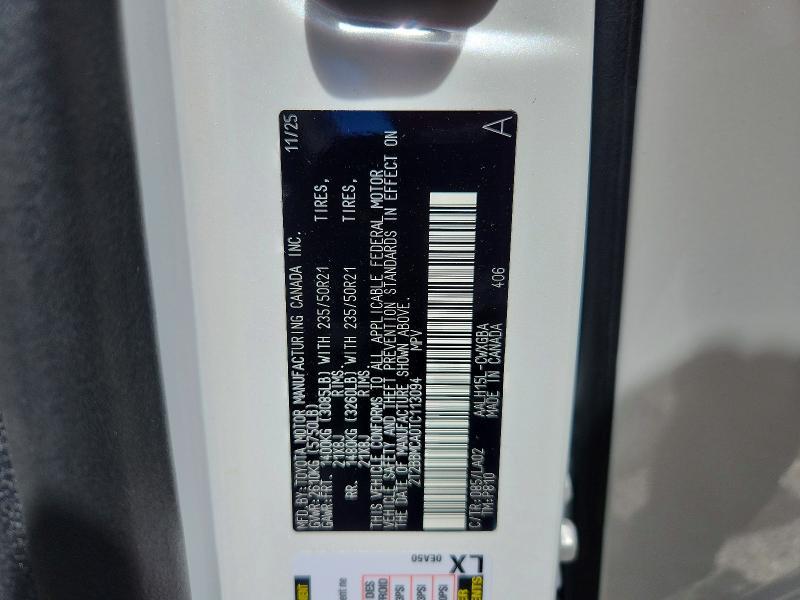 2T2BBMCA0TC113094 2026 Lexus RX photo no. 14