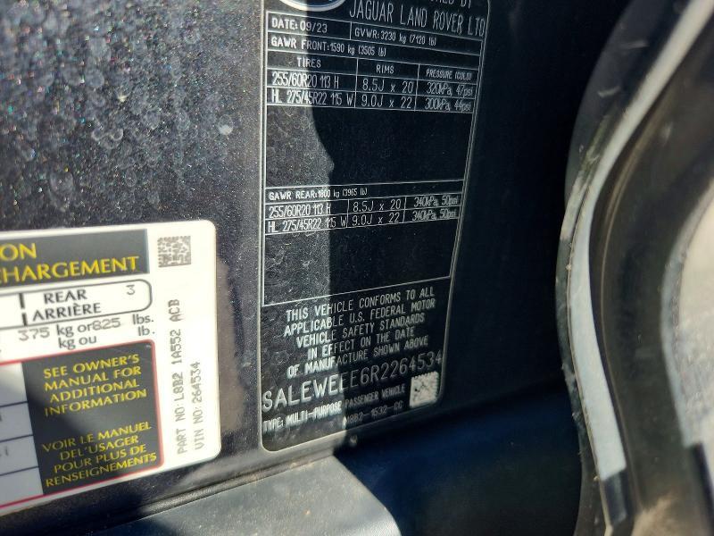 SALEWEEE6R2264534 2024 Land Rover Defender photo no. 13