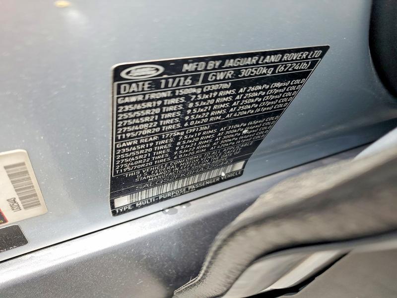 SALGS2FK8HA325443 2017 Land Rover Range Rover photo no. 13