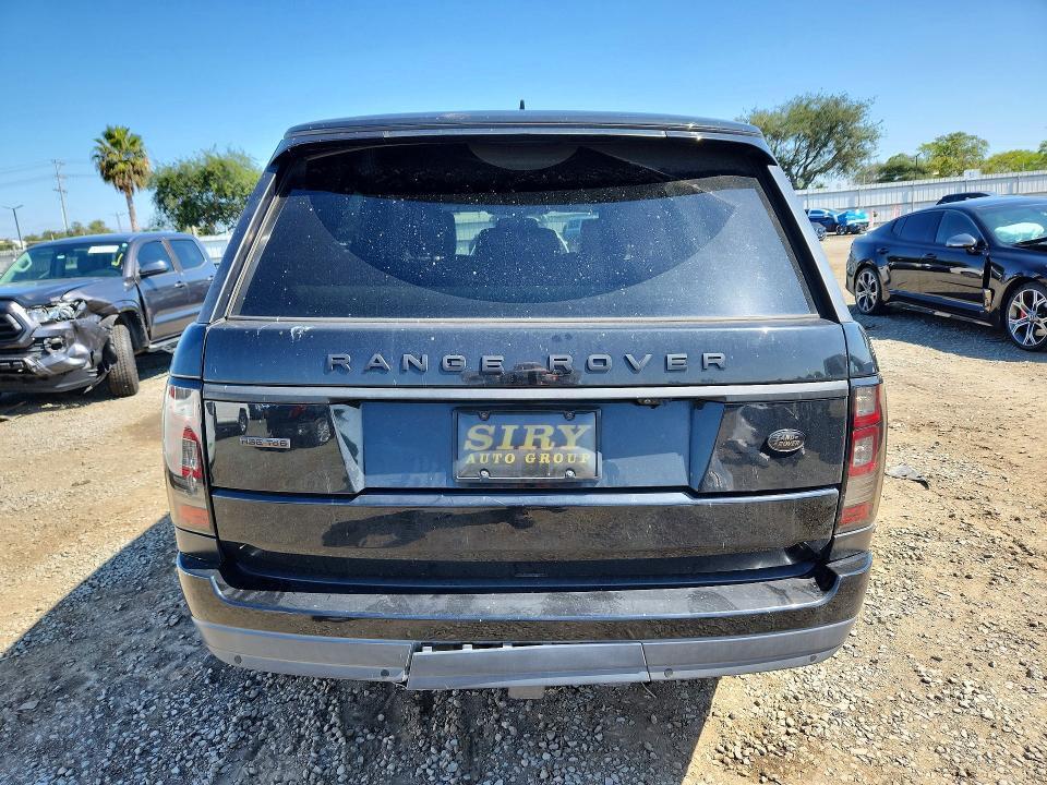 SALGS2KF0GA301578 2016 Land Rover Range Rover photo no. 6